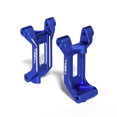 Imagem de TREAL 7075 Aluminum Front C Hubs Carrier Blocks(L/R) for Traxxas Pro Scale Sand Car(Blue)
