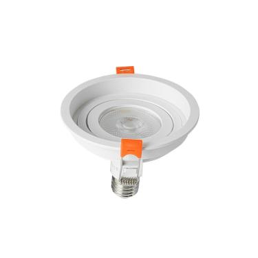 Imagem de Spot de Embutir Recuado Nordecor Loyo para 1 Lâmpada Par 20 E27 Redondo