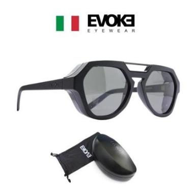 Imagem de Óculos de Sol Evoke Avalanche A01 Black Matte Total Black-Unissex