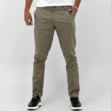 Imagem de Calça Guilherme Soul Slim em Sarja Masculina-Masculino