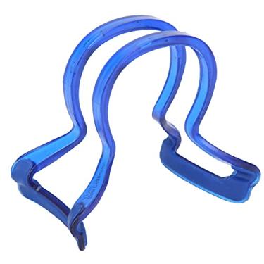 Imagem de Fydun Colimador de arco de violino, 1 4 8 10 corretor de retidão colimador, ferramenta de ensino acessório de treinamento rosa com pés de aderência de silicone Ed (azul)