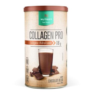 Imagem de Nutrify Colágeno Hidrolisado Collagen Pro 450g, Chocolate Belga