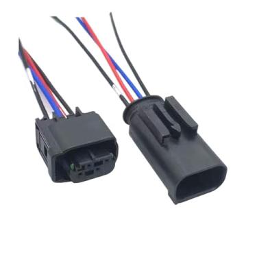 Imagem de SSXLSMYXGS 4 pinos 968399-1 967640-1 espelho retrovisor automotivo fender conector fiação carro volta SSXLSMYXGS(4pin male female,5 sets)