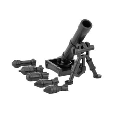 Imagem de Conjunto De Blocos De Montar Militares Com Figuras De Soldados, Armas 