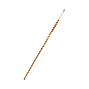 Imagem de Pincel Redondo De Cerdas Para Pintura a Óleo Acrílica Para Estudantes 