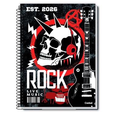 Imagem de Caderno Universitário Masculino My Collection 80F/1 Matéria Credeal