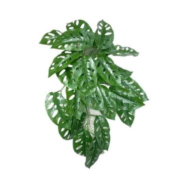 Imagem de Grandes Folhas Artificiais De Monstera 30-76cm, Plantas Falsas Para Pa