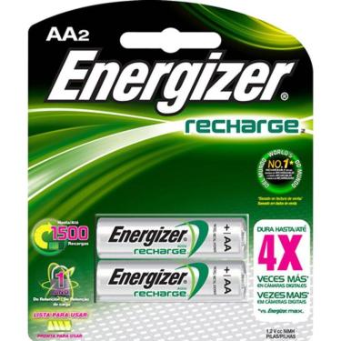 Imagem de Pilha Recarregável Energizer Aa Com 2.un