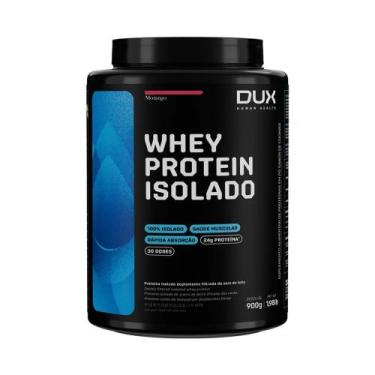 Imagem de Whey Protein Isolada - 900g- Dux - Dux Nutrition, Morango