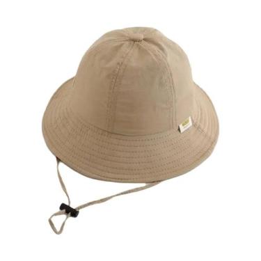 Imagem de Chapéu De Pescador De Algodão Para Bebês Meninos E Meninas, Boné Casua