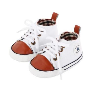 Imagem de Tênis De Lona Unissex Para Bebês, Sola Macia Antiderrapante, Primeiros