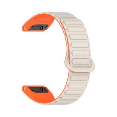 Imagem de Pulseira De Silicone Magnética Garmin Fenix Compatível Com Fenix 8 7X 