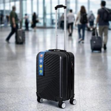 Imagem de Mala de Viagem Bordo Pequena 10 kg com Rodinhas Removíveis Giratórias 