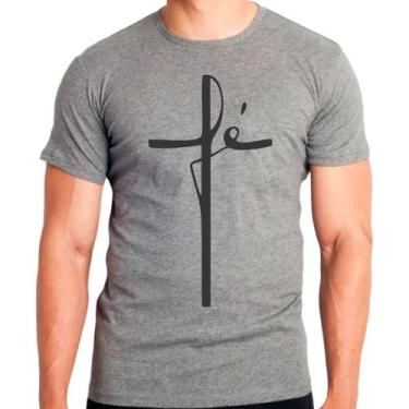 Imagem de Camiseta gospel jesus moda evangélica camisa masculina lançamento 01 -