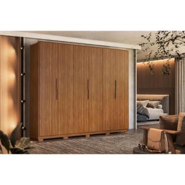 Imagem de Guarda Roupa 6 Portas E 6 Gavetas C- Pés Atrice Amêndola Touch - Demóbile