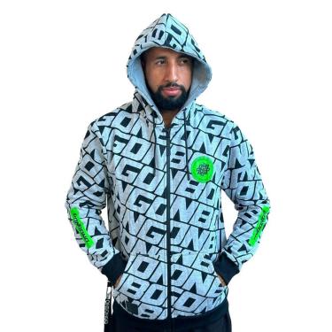 Imagem de Moletom Masculino Onbongo Aberto Branco-Masculino