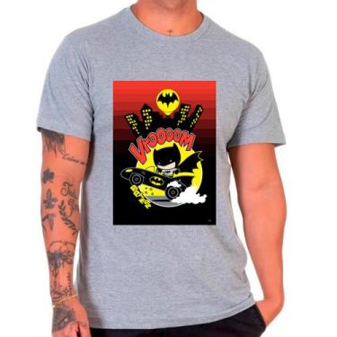 Imagem de Camiseta batman super herói camisa regata masculina lançamento 01 - DE