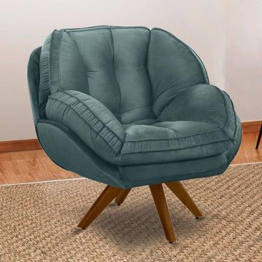 Imagem de Poltrona Evora Base Giratoria Movellu Home