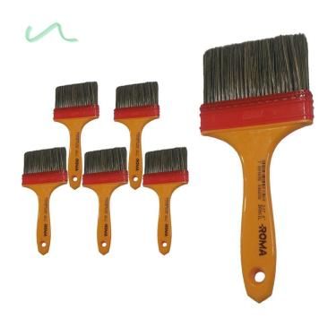 Imagem de Pincel Detalhamento Automotivo Trincha Gold 317 Roma 4 Pol - 6 Unid