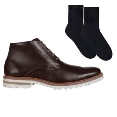 Imagem de Kit Bota Ferracini Cincy Firenze Masculina + Par-Masculino