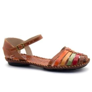 Imagem de Sandalia Andacco Marrom Collor Feminino Original 1219-Feminino