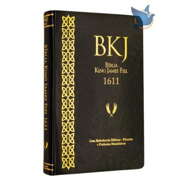 Imagem de Bíblia Sagrada King James Fiel 1611 Referências Bíblicas - Bv Books
