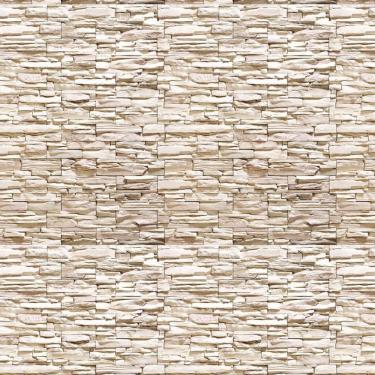 Imagem de Papel De Parede Tijolos E Pedra Areia Fina Adesivo Sala