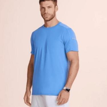 Imagem de Camiseta Lupo Básica Run - Azul Leblon-Masculino
