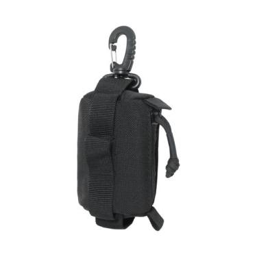 Imagem de Pequena Bolsa Tática EDC Com Zíper, Porta-Chaves, Cartões E Moedas, Or