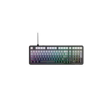 Imagem de Teclado Mecânico Gamer Attack Shark X98, Layout 98 Teclas, RGB, Moonlight, Cinza/Branco - AS-X98-MN-LG
