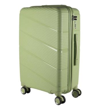 Imagem de Mala de Viagem Media em Polipropileno 4 rodas 360 - AeroMalas Dublin, 