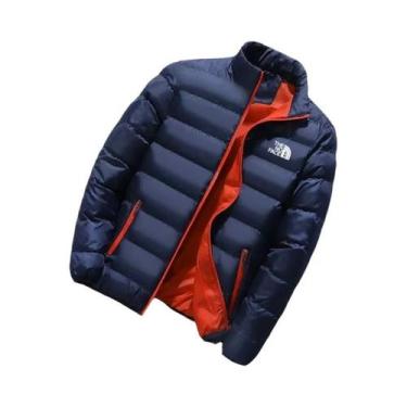 Imagem de Jaqueta Parka Masculina Grossa E Quente Para O Inverno, Casual, Com Go