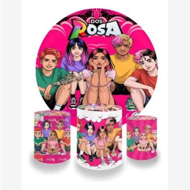 Imagem de Kit Painel + Trio Cilindro - Emily Vick Dos Rosa lançamento 2026 - sem