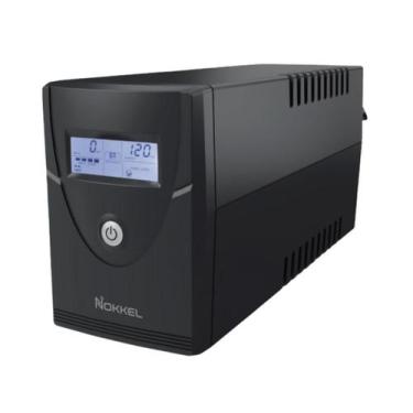 Imagem de Nobreak Nokkel 800VA  480W, entrada e saída 120V, com display LCD, 4 t