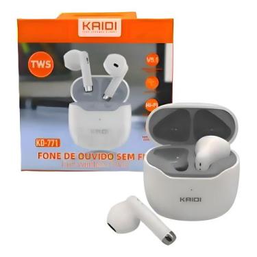 Imagem de Fone Sem Fio Kaidi KD-771 Bluetooth 5.4 TWS Gamer LED - Generico