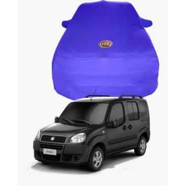 Imagem de Capa de Carro Fiat Dobló Tecido  Lycra Premium - Cadilhe Capas, Azul R