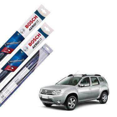 Imagem de Kit palheta Limpador Parabrisa Renault Duster 2016 2017 2018 - Bosch e