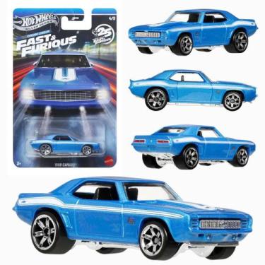 Imagem de Hot Wheels Silver Series Fast & Furious 25 Anos Dream Lineup Cor:1969 