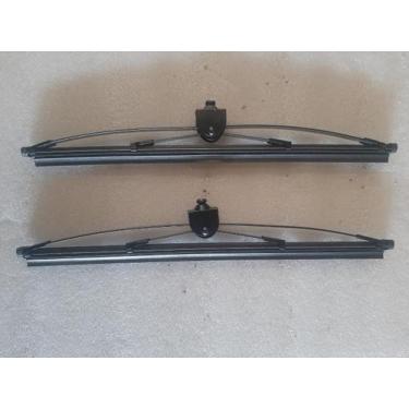 Imagem de Par Palheta Granero Limpador Parabrisa Fusca 59 A 75 - 1509p - AUTOPEÇ