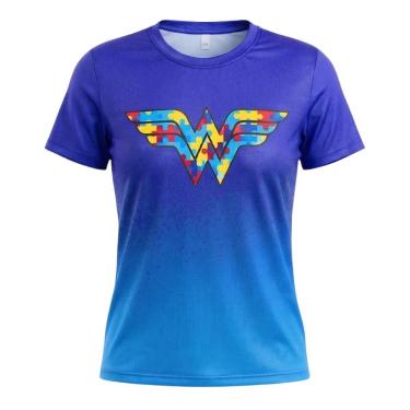 Imagem de Camiseta Esportiva Feminina Rkc Sports Autismo Maravilha 115-Feminino