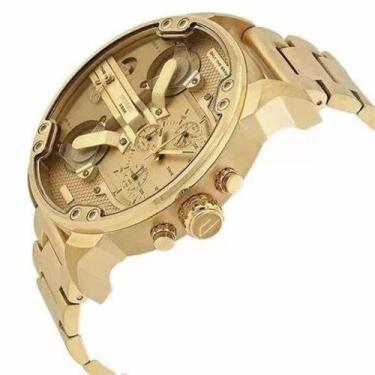 Imagem de Relógio Masculino Mr Daddy DZ7399 Caixa Aço Inox 57mm - Clique Compre