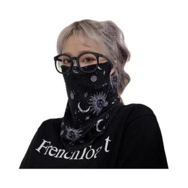 Imagem de Máscara De Proteção UV Unissex De Verão, Estilo Punk, Protetor Solar, 