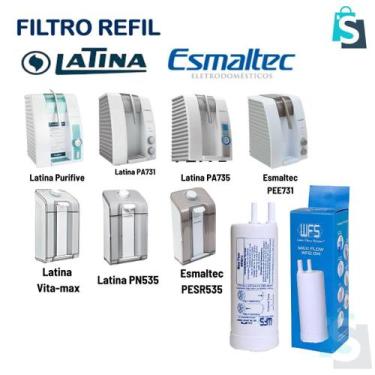 Imagem de Refil Filtro com Dolomita para purificadores Latina WFS014 MAXI FLOW