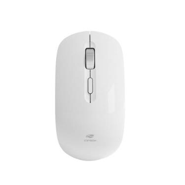 Imagem de Mouse s/fio recarregavel m-w80wh branco - c3tech