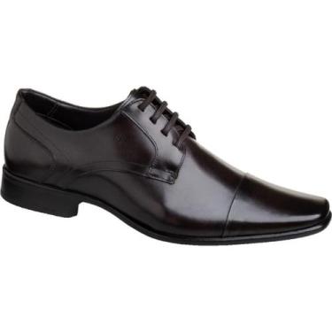 Imagem de Sapato Rafarillo Social Masculino 34063-101T Marrom, 39, Marrom