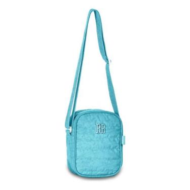 Imagem de Bolsa Feminina Transversal Shoulder Bag Rebecca Bonbon Clio, Azul, Tur