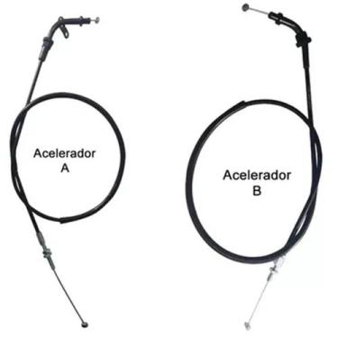 Imagem de Cabo Acelerador (a) E (b) Fazer 250 2006 Até 2010 - DNSA