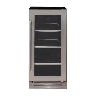 Imagem de Frigobar e Cervejeira de Embutir Cuisinart Arkton 93 Litros Inox 220V 