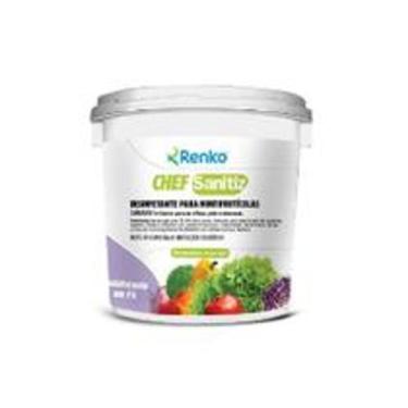 Imagem de Desinfetante em po hortifruticulas alimentos chef sanitiz 1kg - Renko