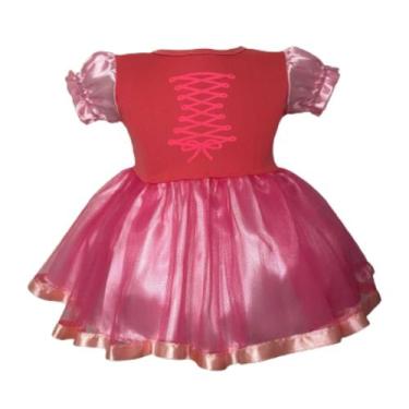 Imagem de Vestido Bela Adormecida Aurora Mesversário e Aniversario Vovó Capricho